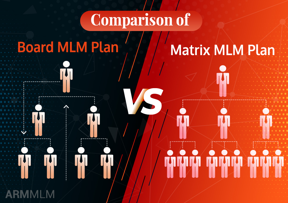 matrix mlm plan vs board mlm plan